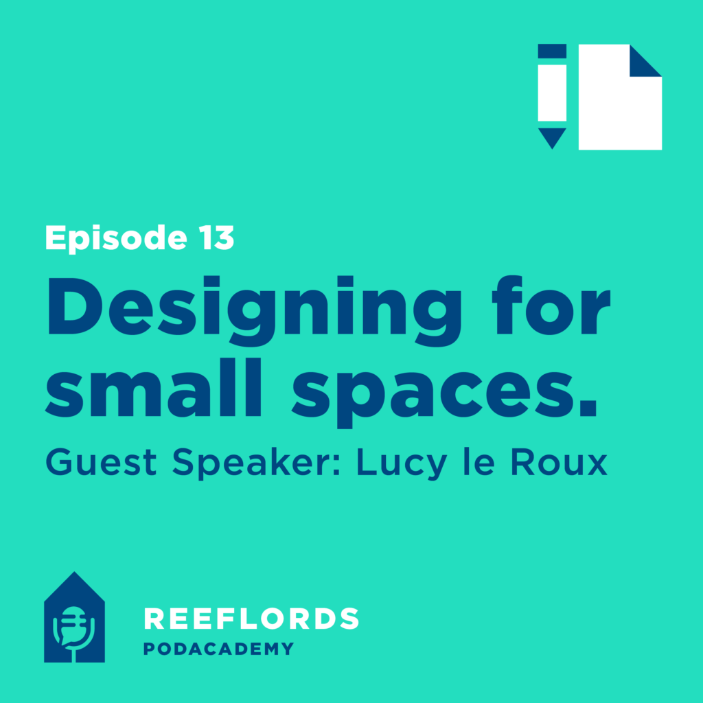Podcast designing for small spaces